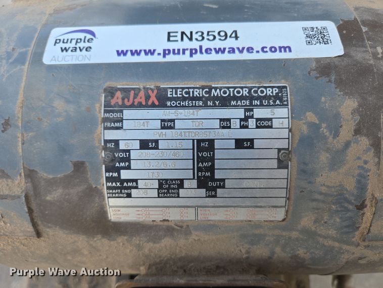 image for item EN3594 Quincy 325 15 air compressor