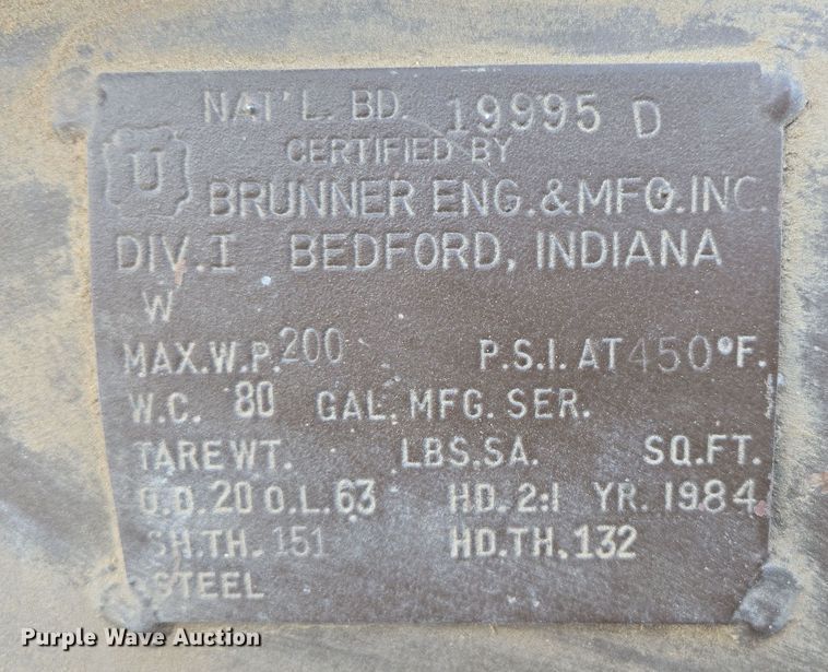 image for item EN3594 Quincy 325 15 air compressor