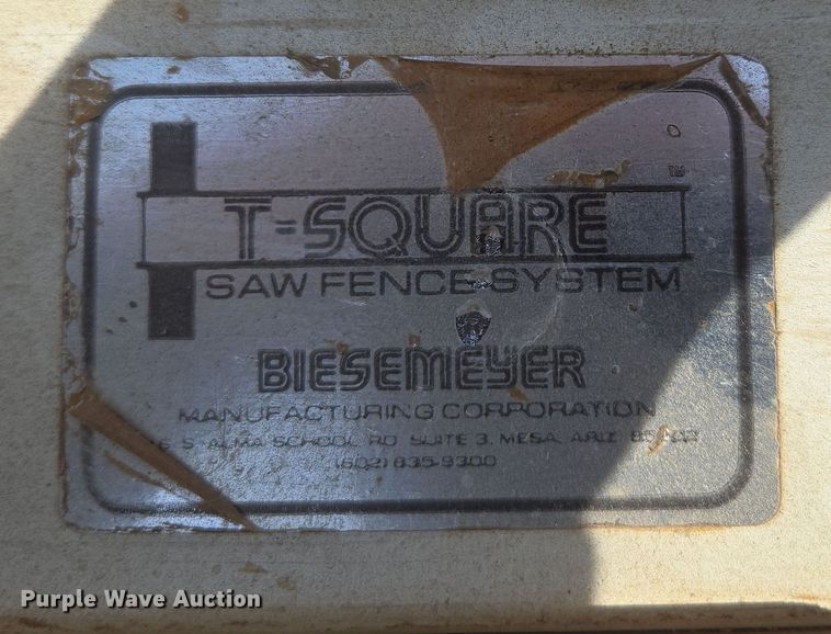 image for item EN3595 Rockwell 34-350 tilting arbor saw