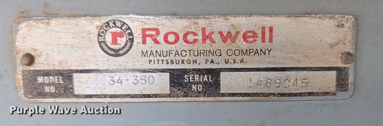 image for item EN3595 Rockwell 34-350 tilting arbor saw
