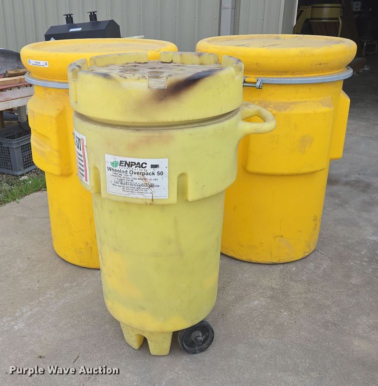 image for item EN3596 (3) hazmat spill kits