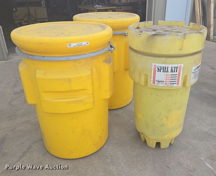 image for item EN3596 (3) hazmat spill kits