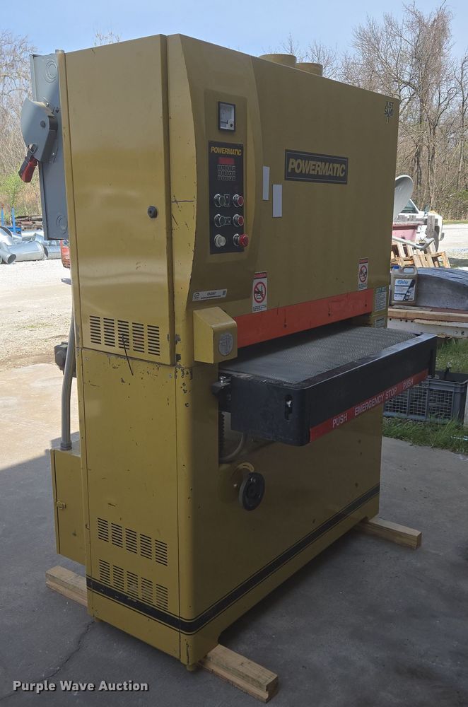 image for item EN3597 Powermatic WB-37 belt sander
