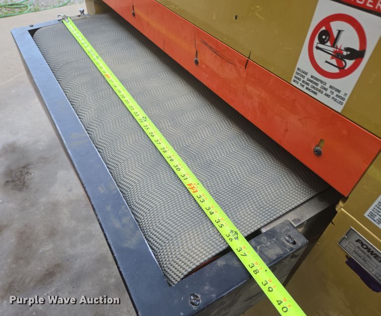 image for item EN3597 Powermatic WB-37 belt sander