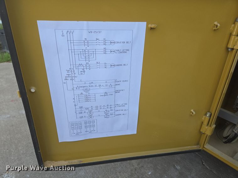 image for item EN3597 Powermatic WB-37 belt sander