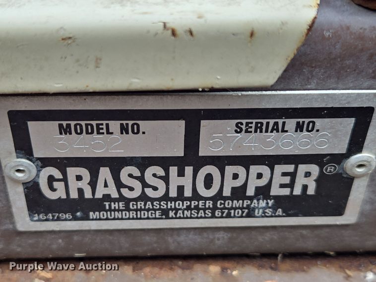 image for item EN3599 2007 Grasshopper 723K H2 ZTR lawn mower