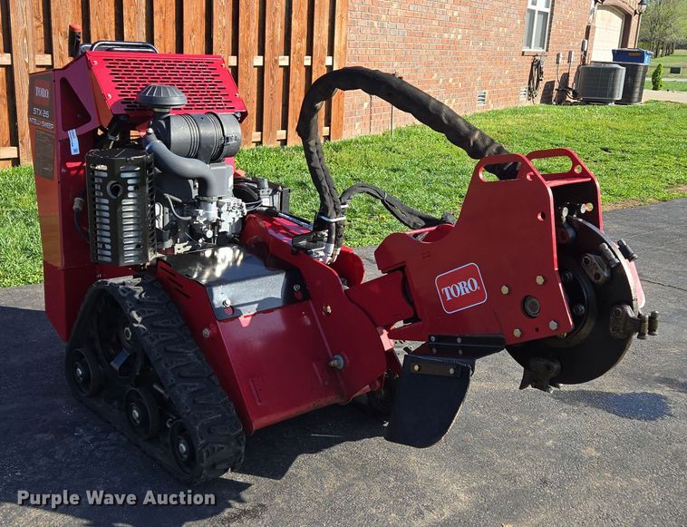 image for item EN3601 Toro STX 26 Intelli-Sweep stump grinder