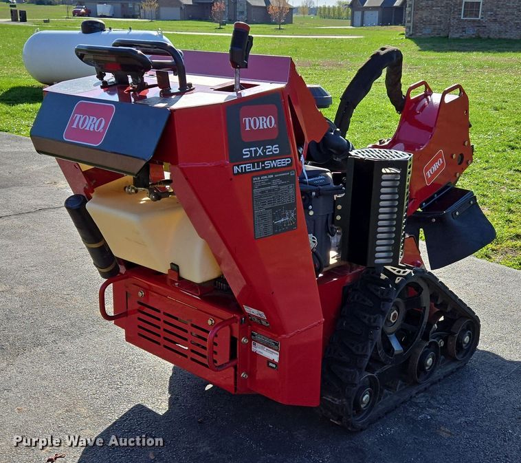 image for item EN3601 Toro STX 26 Intelli-Sweep stump grinder