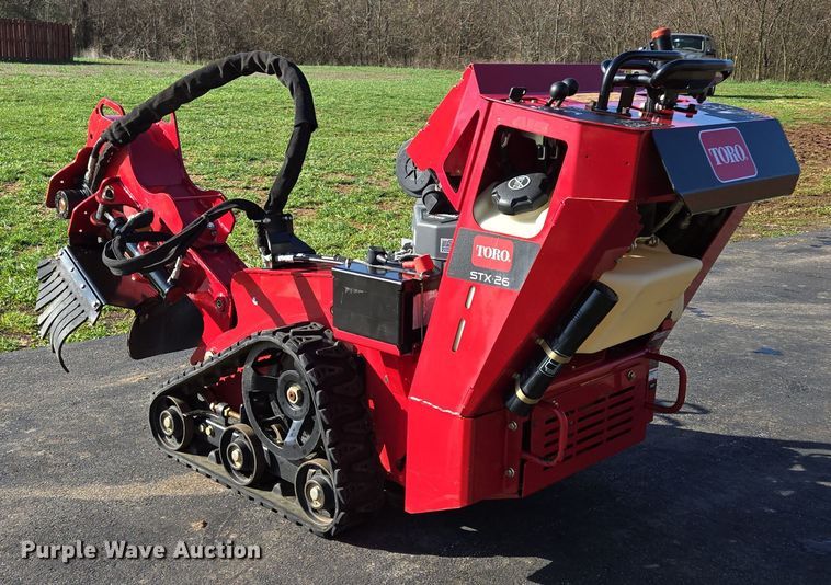 image for item EN3601 Toro STX 26 Intelli-Sweep stump grinder