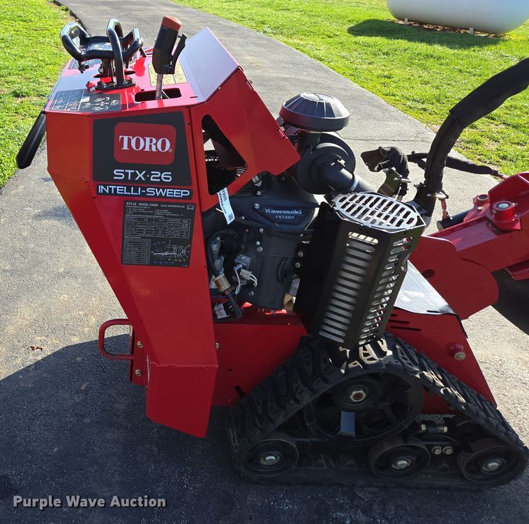 image for item EN3601 Toro STX 26 Intelli-Sweep stump grinder