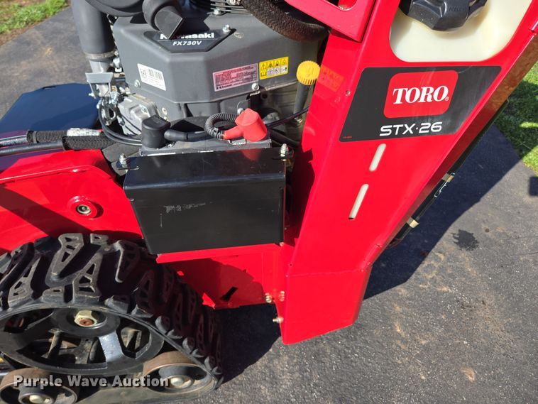 image for item EN3601 Toro STX 26 Intelli-Sweep stump grinder