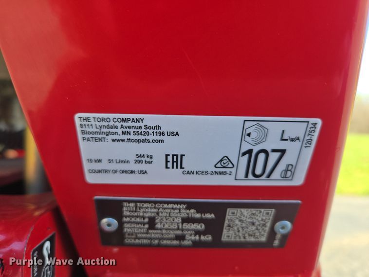 image for item EN3601 Toro STX 26 Intelli-Sweep stump grinder