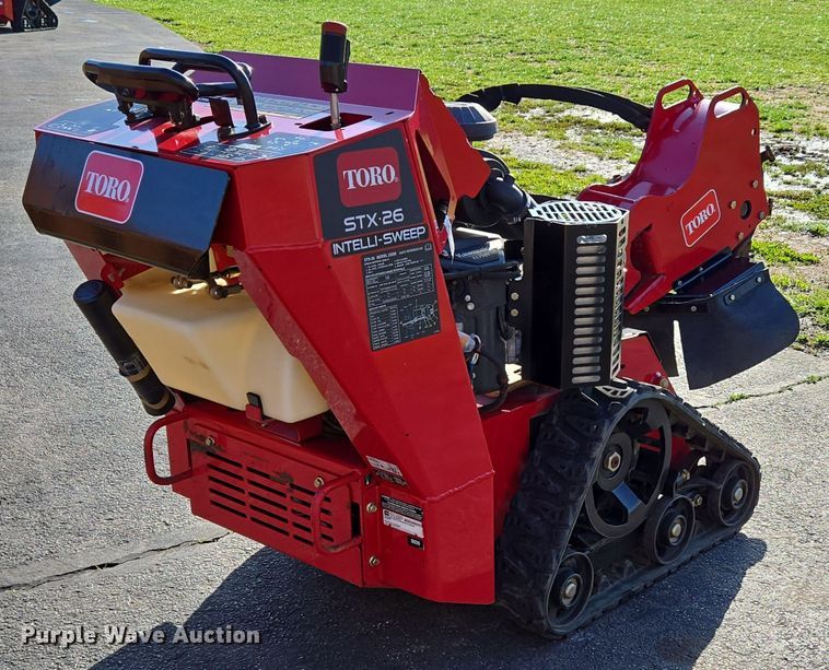 image for item EN3602 2020 Toro STX 26 Intelli-Sweep stump grinder