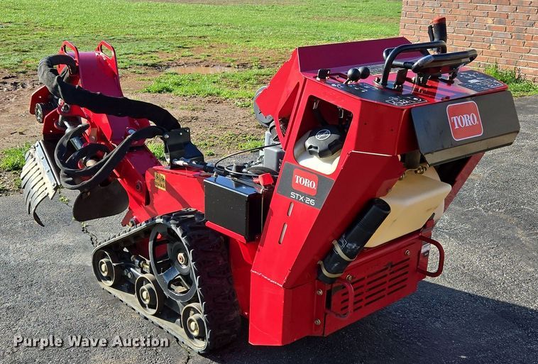 image for item EN3602 2020 Toro STX 26 Intelli-Sweep stump grinder