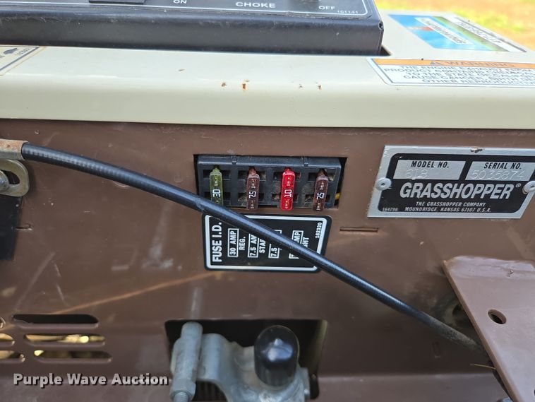 image for item EN3606 Grasshopper 618 ZTR lawn mower