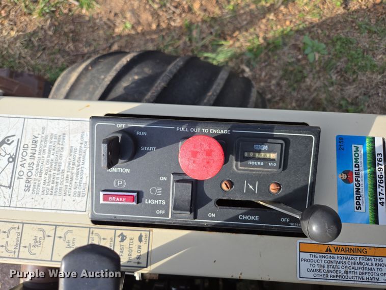 image for item EN3606 Grasshopper 618 ZTR lawn mower