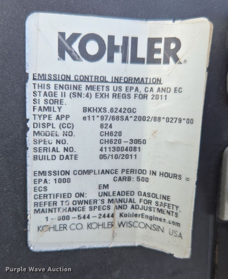 image for item EN3606 Grasshopper 618 ZTR lawn mower