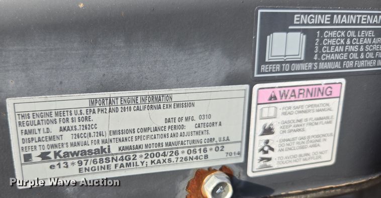 image for item EN3607 SCAG V-Ride ZTR lawn mower