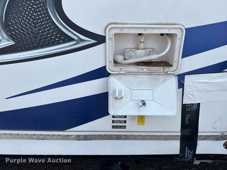 image for item EQ1301 2013 Forest River Sandstorm toy hauler camper