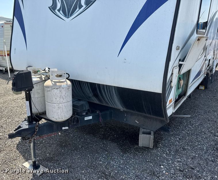 image for item EQ1301 2013 Forest River Sandstorm toy hauler camper