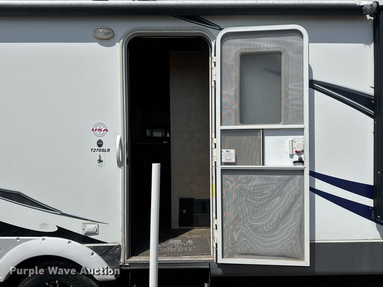 image for item EQ1301 2013 Forest River Sandstorm toy hauler camper