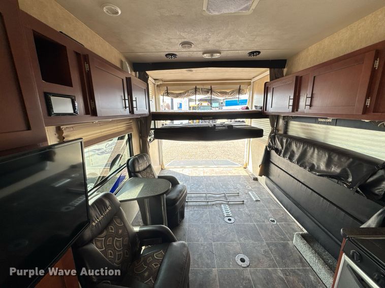 image for item EQ1301 2013 Forest River Sandstorm toy hauler camper