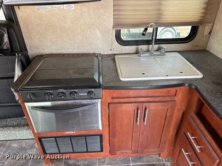 image for item EQ1301 2013 Forest River Sandstorm toy hauler camper