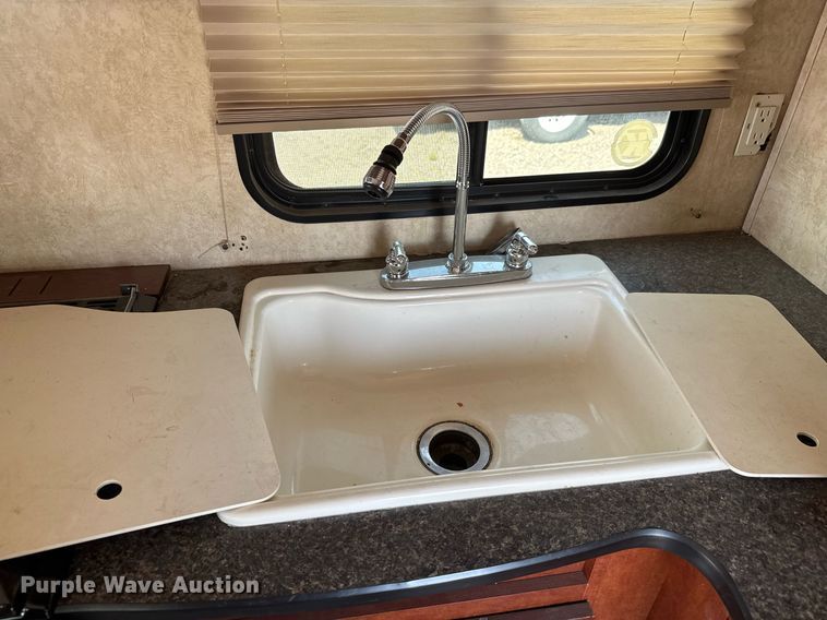 image for item EQ1301 2013 Forest River Sandstorm toy hauler camper