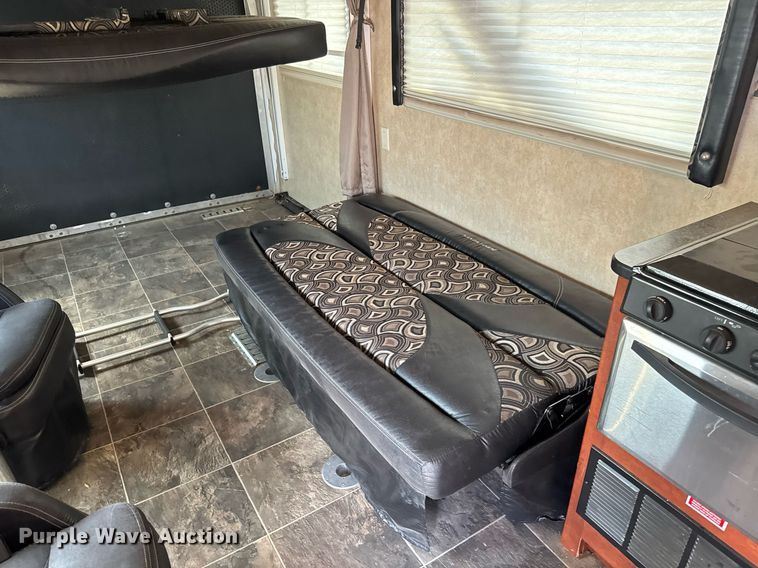 image for item EQ1301 2013 Forest River Sandstorm toy hauler camper