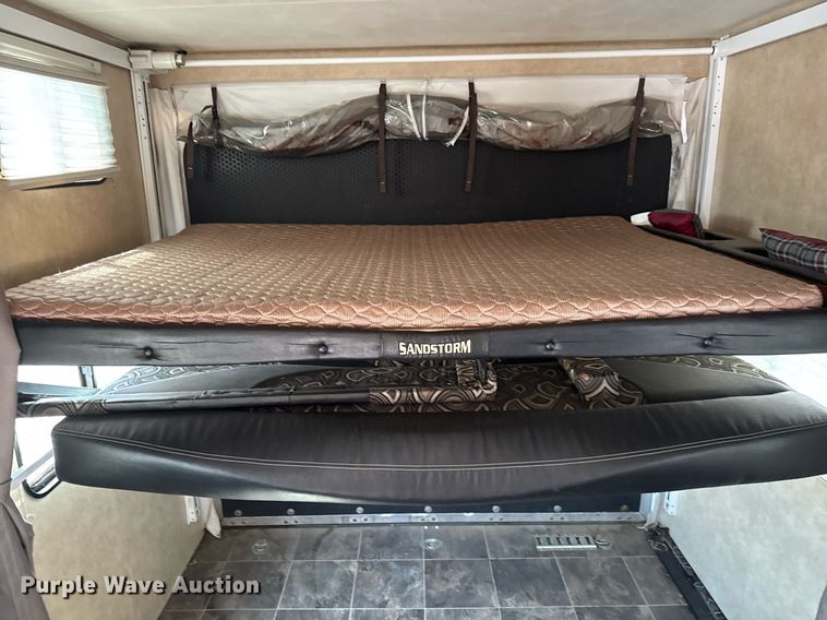 image for item EQ1301 2013 Forest River Sandstorm toy hauler camper