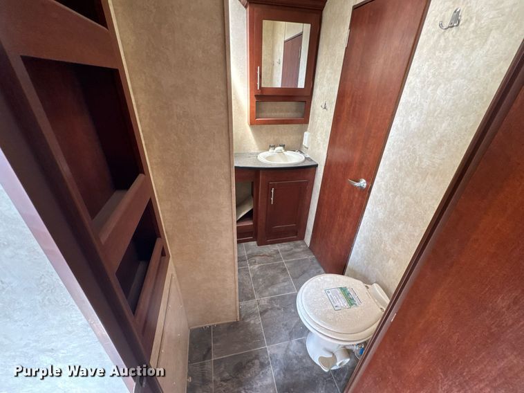 image for item EQ1301 2013 Forest River Sandstorm toy hauler camper