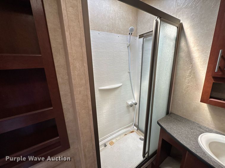 image for item EQ1301 2013 Forest River Sandstorm toy hauler camper