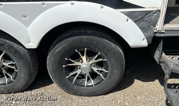 image for item EQ1301 2013 Forest River Sandstorm toy hauler camper