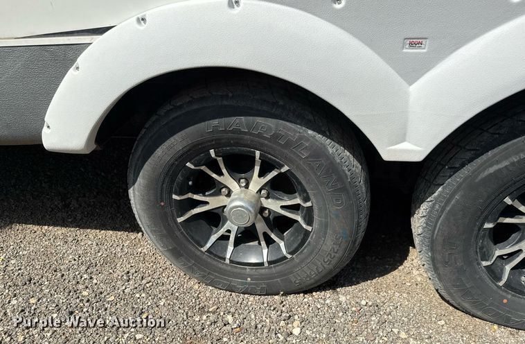 image for item EQ1301 2013 Forest River Sandstorm toy hauler camper