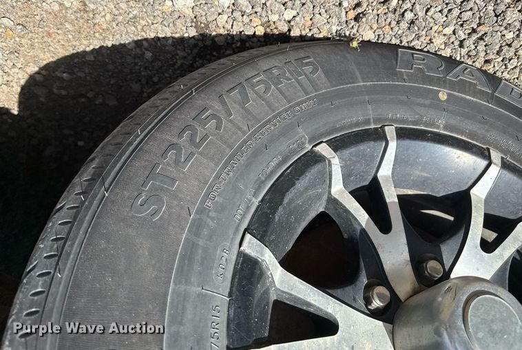 image for item EQ1301 2013 Forest River Sandstorm toy hauler camper