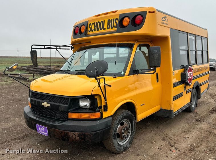 image for item EQ4542 2007 Chevrolet Express G3500 school bus