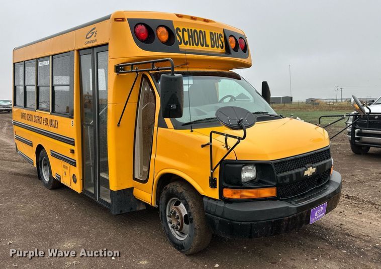 image for item EQ4542 2007 Chevrolet Express G3500 school bus