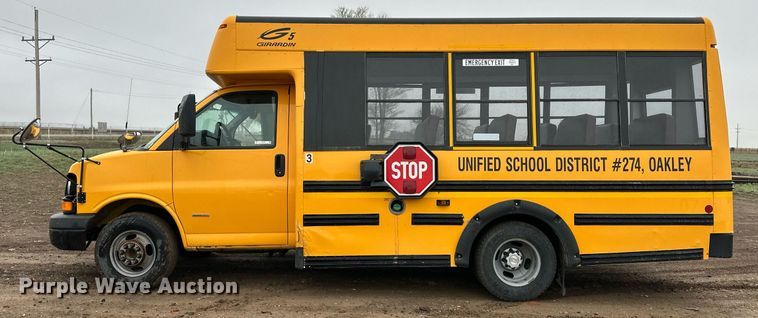 image for item EQ4542 2007 Chevrolet Express G3500 school bus