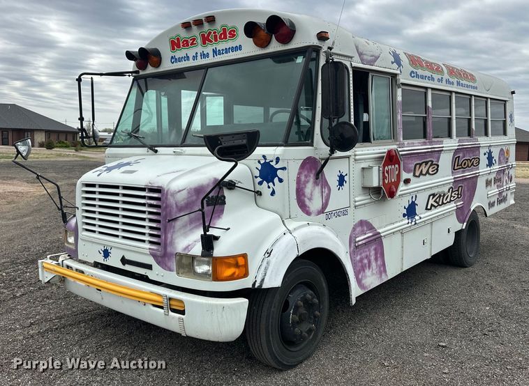 1995 International school bus in Garden City, KS | Item
