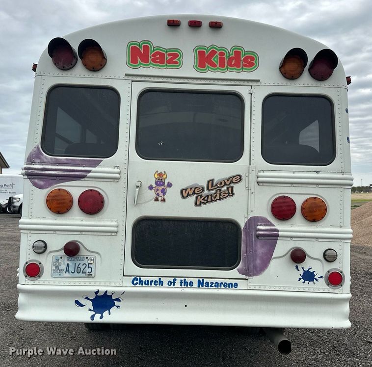 image for item EQ4592 1995 International school bus