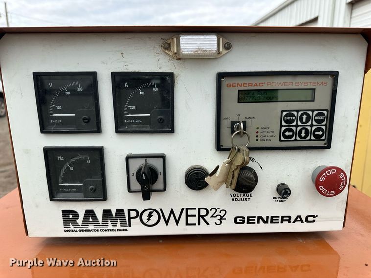 image for item EQ4597 1999 Generac 99A05817-S generator