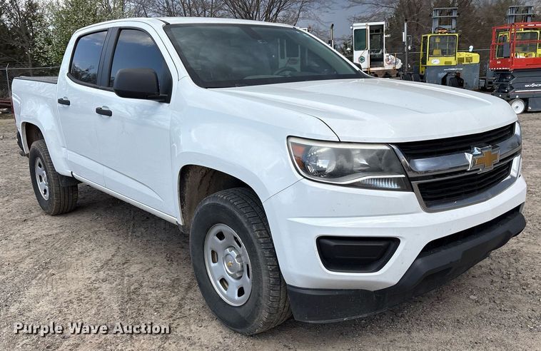 image for item OB9506 2016 Chevrolet Colorado Crew Cab pickup truck