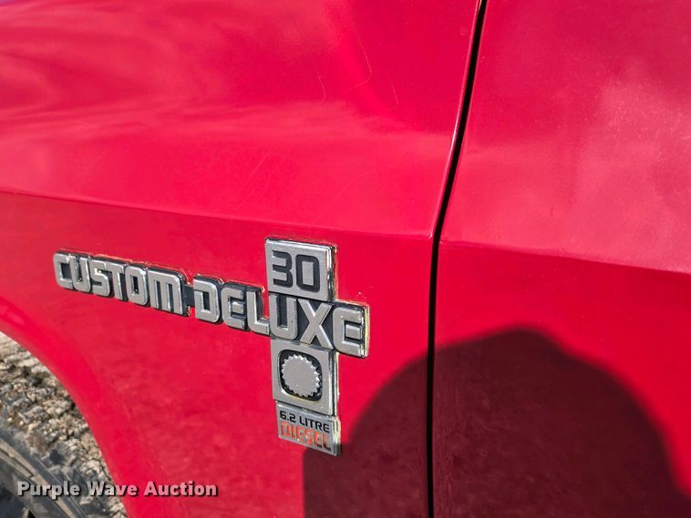 image for item OC9790 1986 Chevrolet C30 pumper fire truck