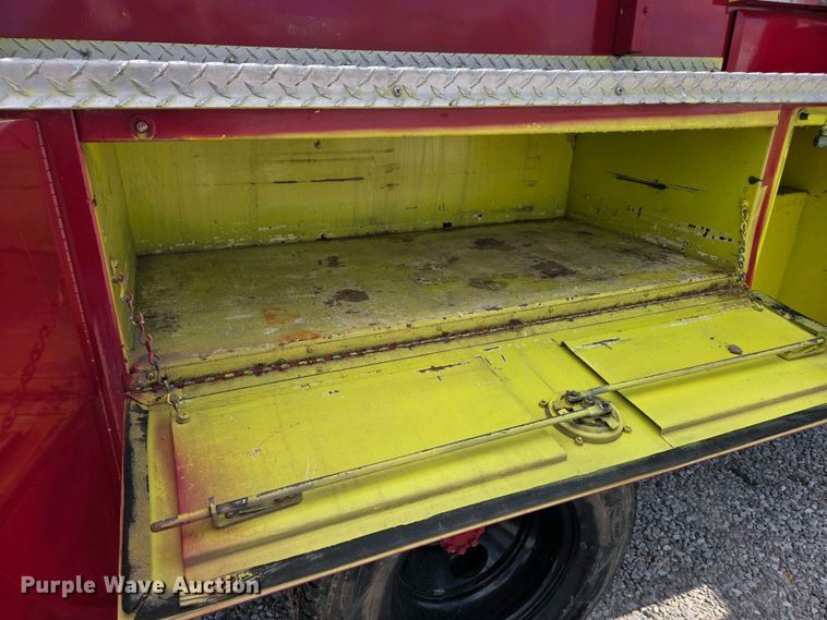 image for item OC9790 1986 Chevrolet C30 pumper fire truck