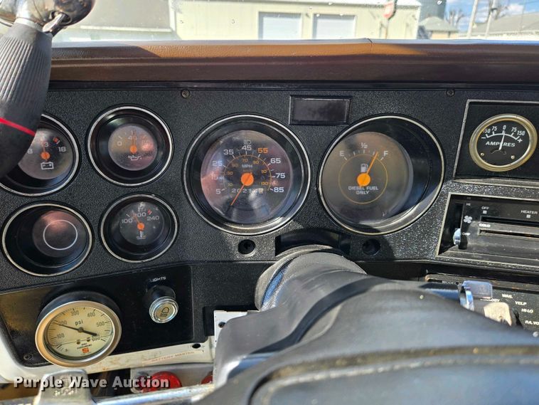 image for item OC9790 1986 Chevrolet C30 pumper fire truck