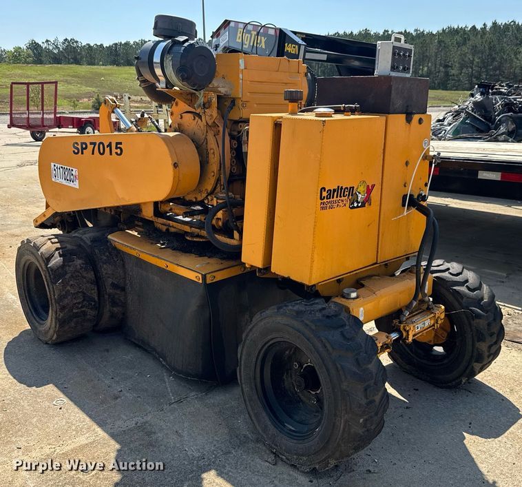 image for item YA0440 2011 Carlton Professional Tree Equipment SP7015 stump grinder