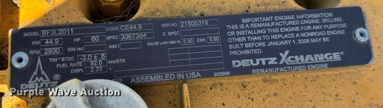 image for item YA0440 2011 Carlton Professional Tree Equipment SP7015 stump grinder