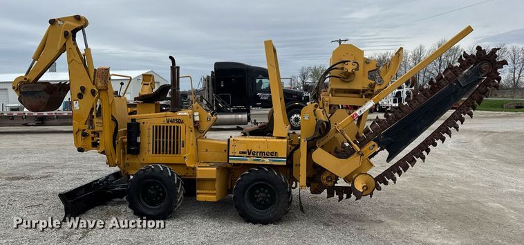 image for item DH9900 2000 Vermeer V4150A trencher