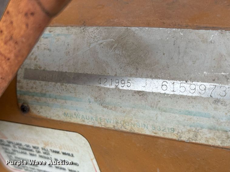 image for item DH9904 1986 Case 25+4XP trencher