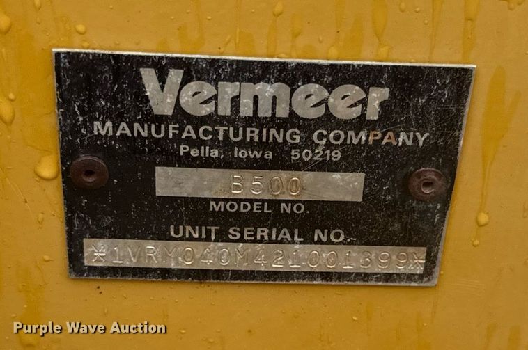 image for item DH9905 2002 Vermeer LM42 cable plow